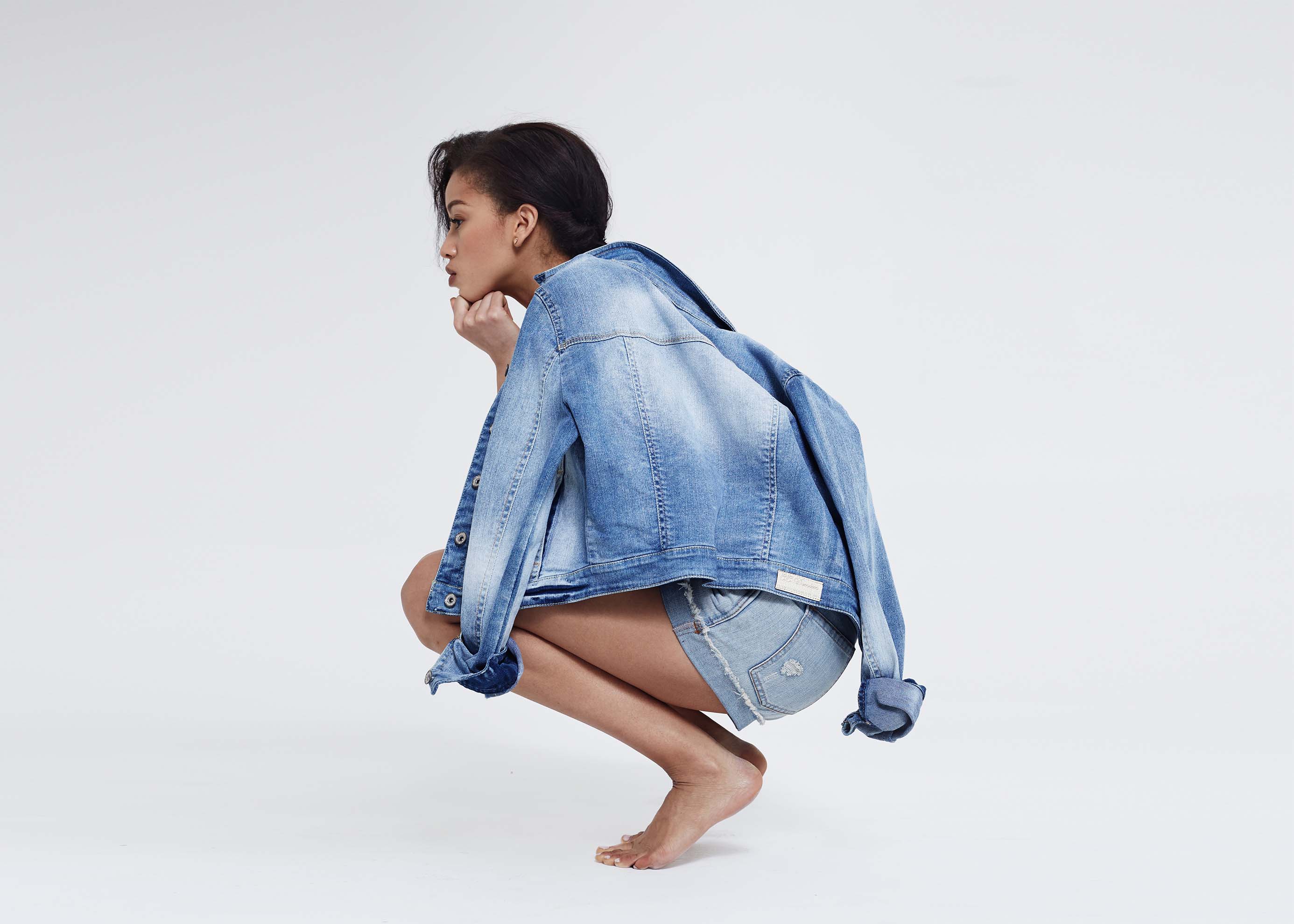 Denim Lookbook SS'16 with Olympia Alfa