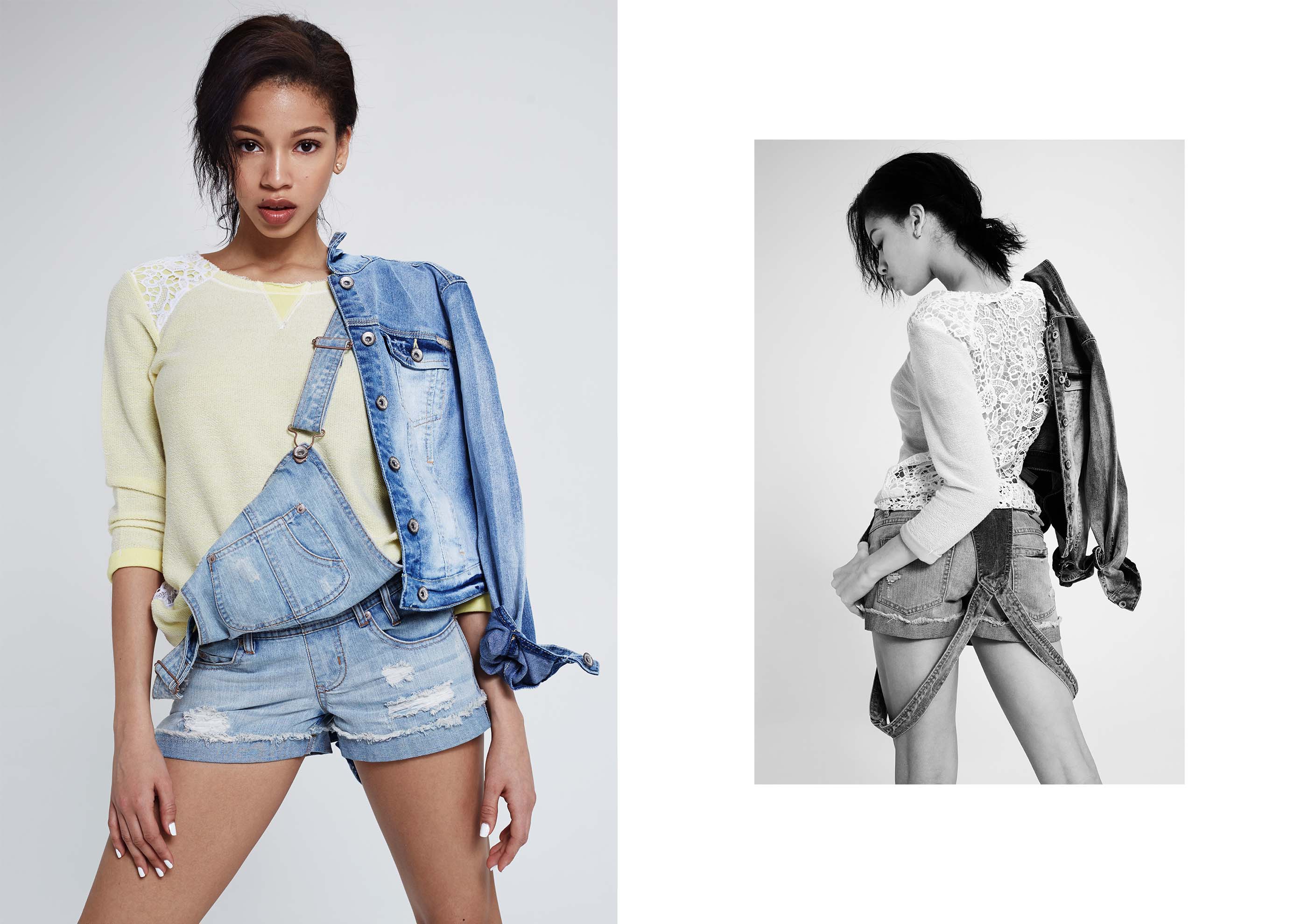 Denim Lookbook SS'16 with Olympia Alfa
